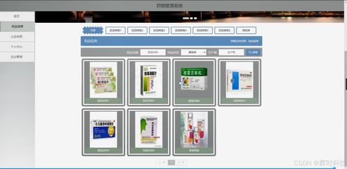 基于Java的药物管理系统设计与实现